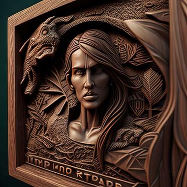 3D модель Видання гри Tomb Raider Game of the Year (STL)